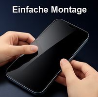 iPhone 16 Pro Max Keramik Privacy Folie – Flexibel & 9H